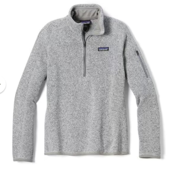 Patagonia W's Better Sweater 1/4 Zip - Birch White - Picture 1 of 1